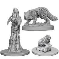 Pathfinder Deep Cuts Unpainted Miniatures: W01 Familiars