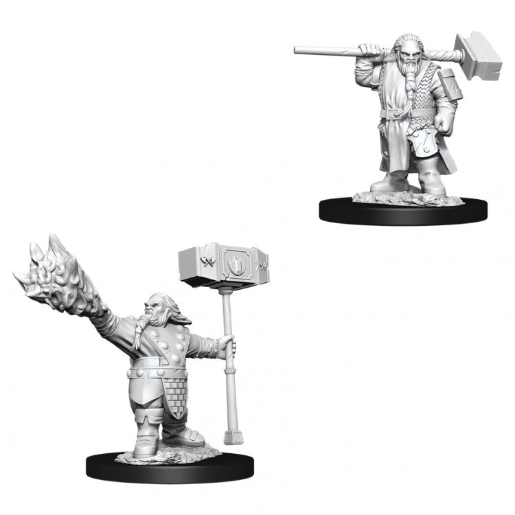 D&D Minis: Wave 11- Male Dwarf Cleric