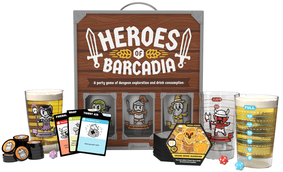 Heroes of Barcadia Board Game