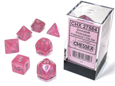 7-Die Set Borealis Luminary: Pink/silver