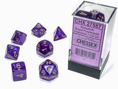 7-Die Set Borealis Luminary: Royal Purple/gold