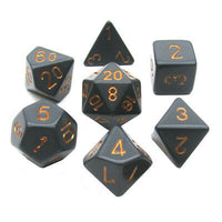 7 Die Set Opaque Black/Gold