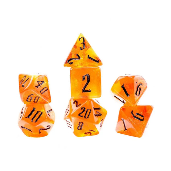 RPG Dice Set (7): Fire Nebula