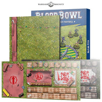 Blood Bowl: Halfling Team Pitch & Dugouts