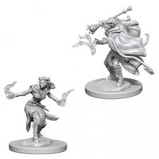 D&D Nolzur`s Unpainted Minis: Female Tiefling Warlock