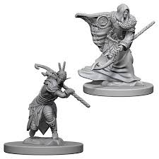 D&D Nolzur`s Unpainted Minis: Elf Male Druid