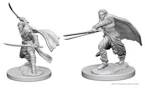 D&D Nolzur`s Unpainted Minis: Elf Male Ranger