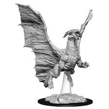 D&D Nolzur`s Unpainted Minis: Young Copper Dragon