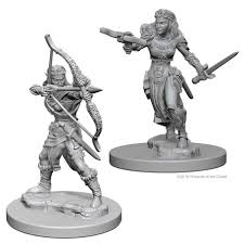 D&D Nolzur`s Unpainted Minis: Elf Female Ranger