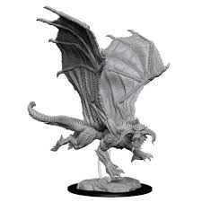 D&D Nolzur`s Unpainted Minis: Young Black Dragon