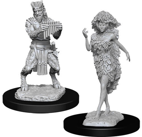 D&D Minis: Wave 11 - Satyr & Dryad