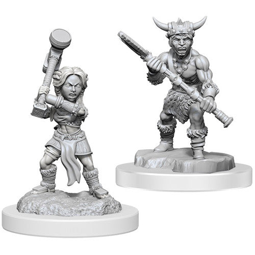 D&D Minis: Wave 18 - Halfling Barbarians