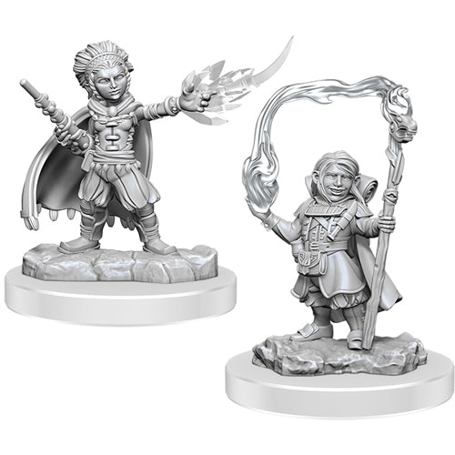 Dungeons & Dragons Nolzur`s Marvelous Unpainted Miniatures: W20 Halfling Wizards